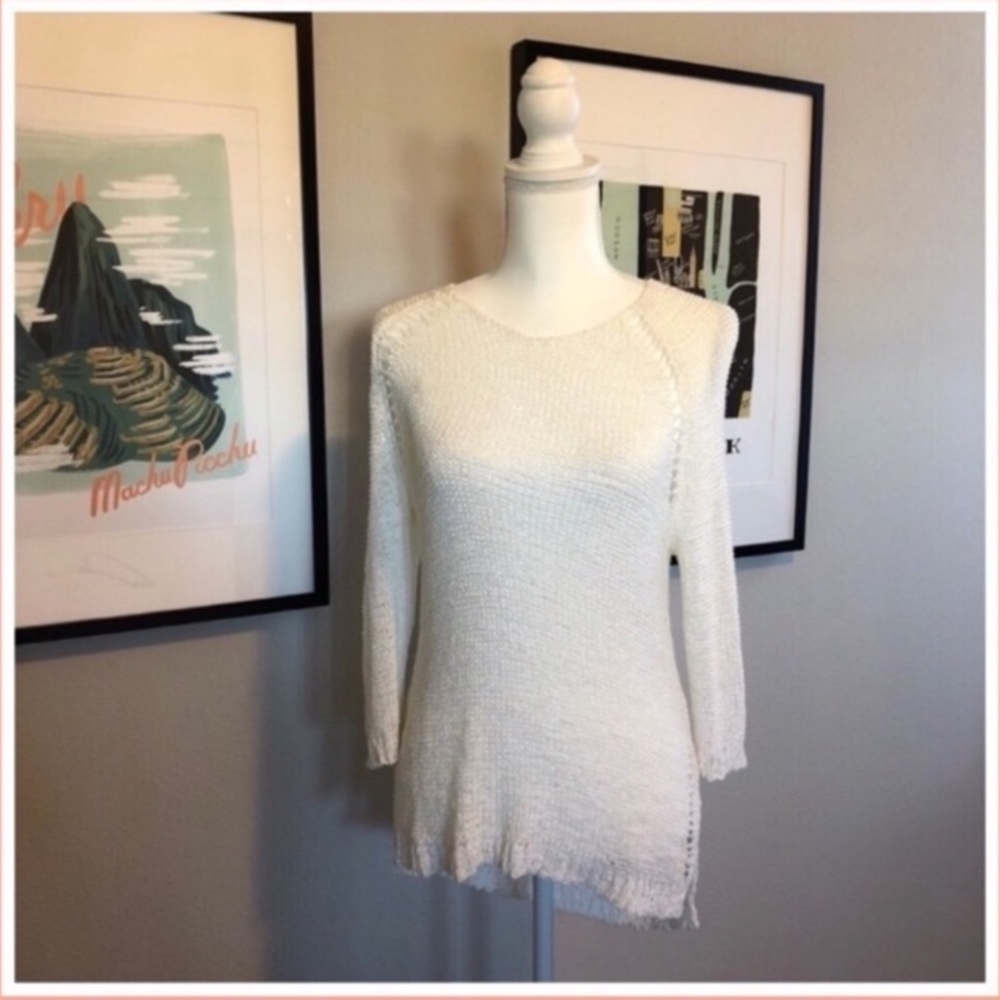 NWT White Sweater